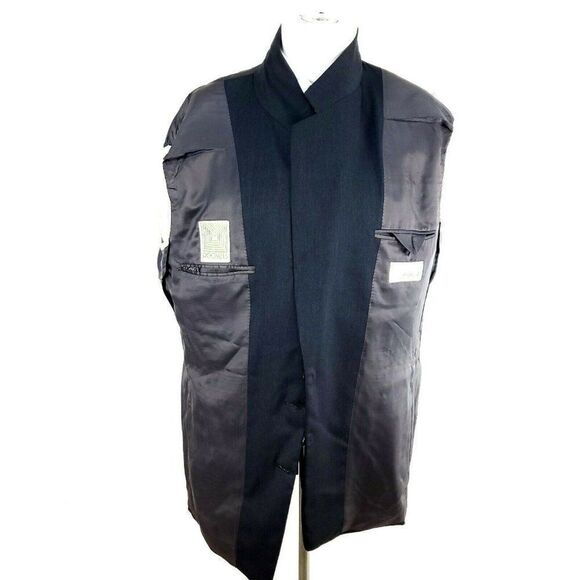 Canali Proposta 44L‎ 2 Button Herringbone Wool Gray - Picture 10 of 11